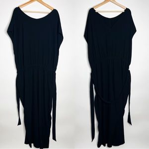 LOFT Plus Size Sleeveless Belted Jumpsuit w/ Pockets Sz‎ 22